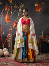 Red & White Chaniya Choli
